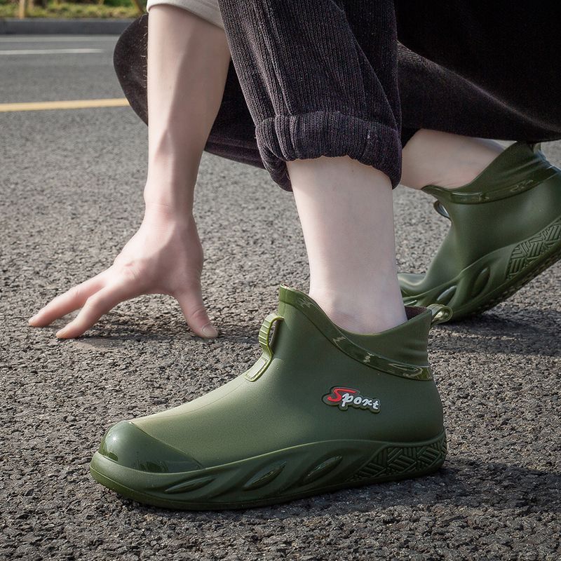 Trendy Men's Mid-calf Rain Boo - đánh giá và giá Fishing Boots