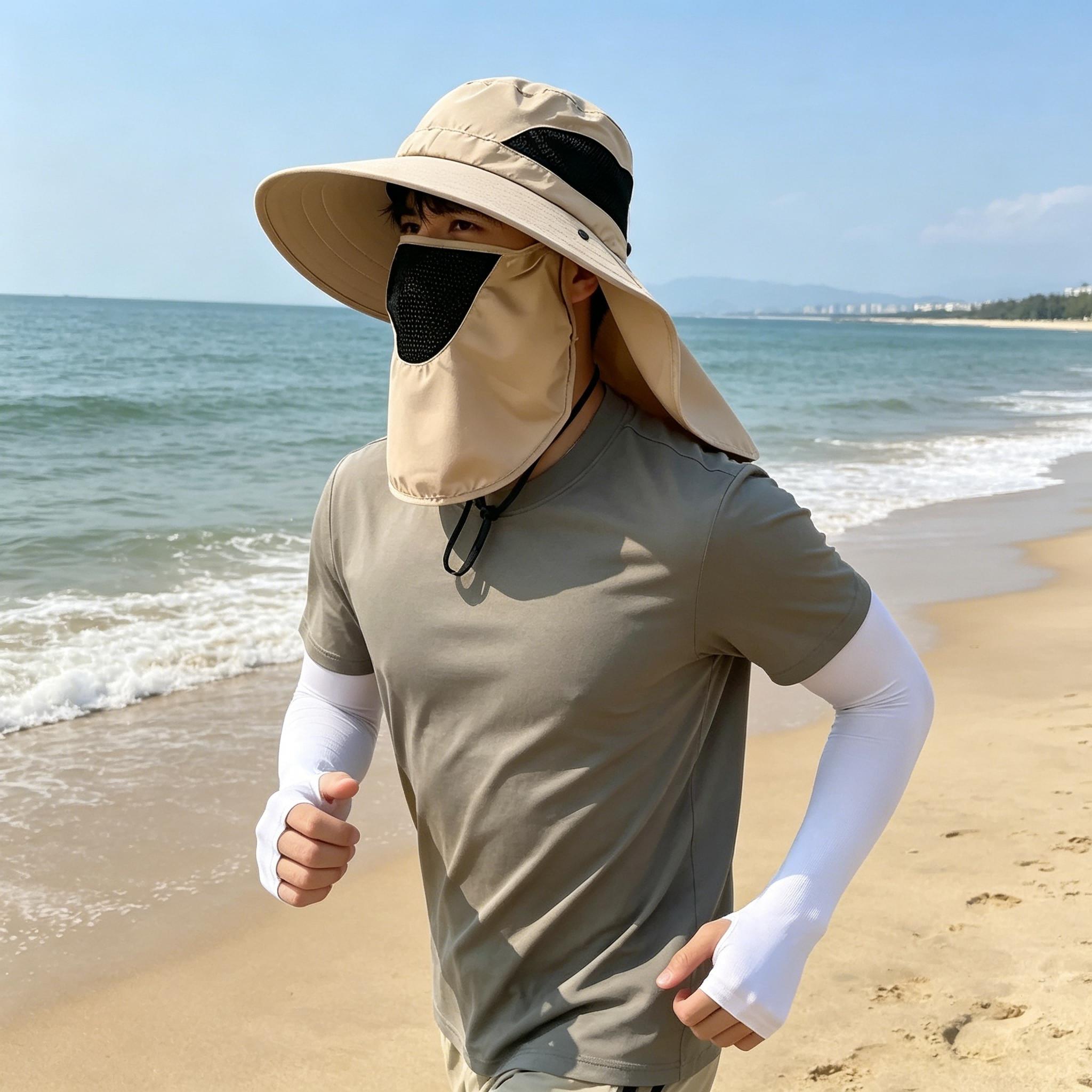 Full Face Neck Coverage Sun Ha - đánh giá và giá Fishing Hat