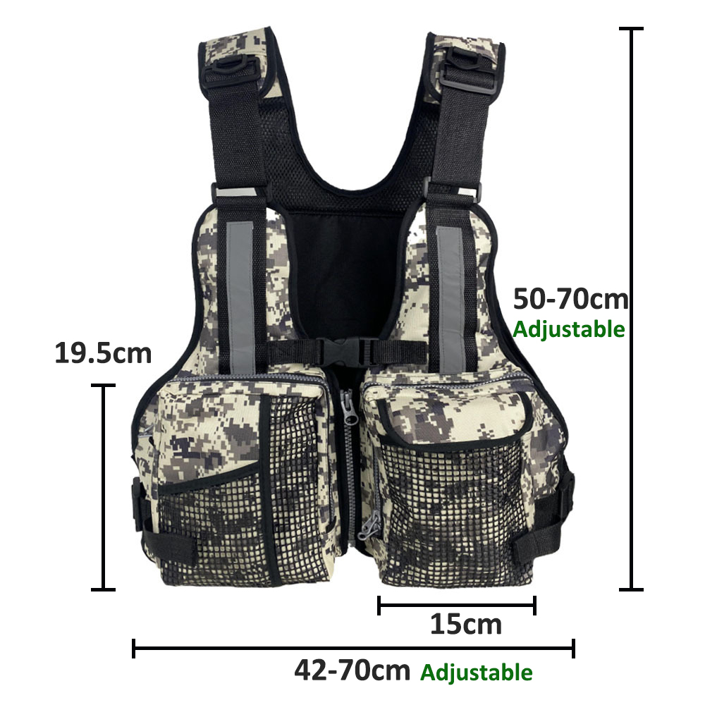 Outdoor Fishing Vest with Mult - đánh giá và giá Fishing Vest