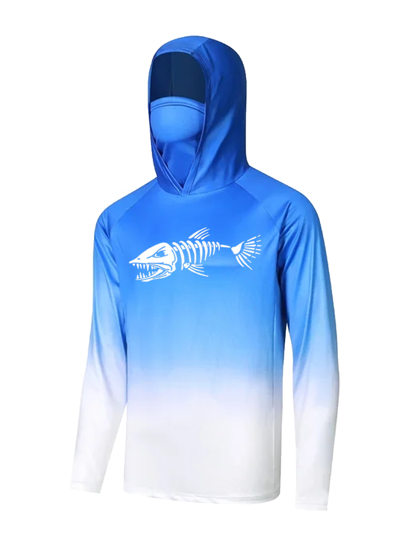 UPF 50+ Hooded Fishing Clothes - đánh giá và giá Fishing Mask Sun Protection