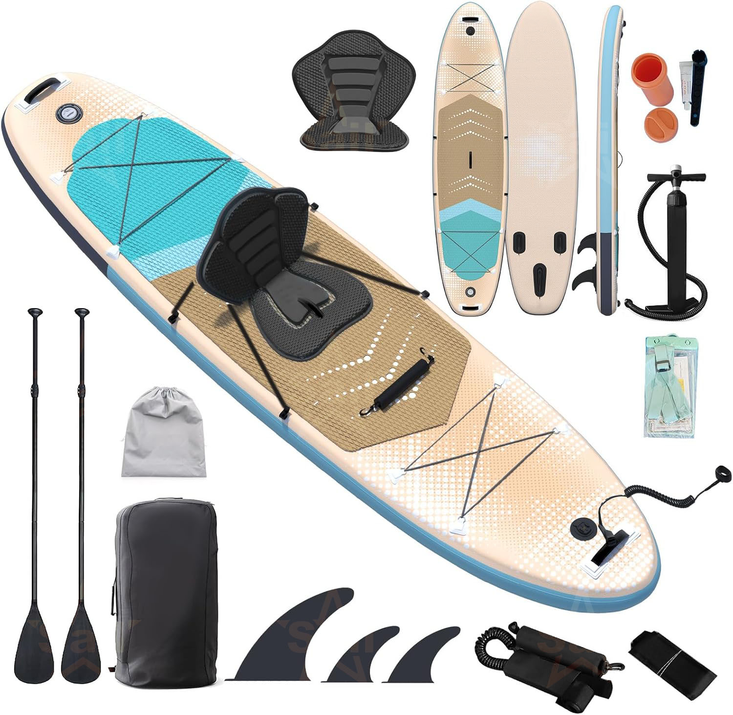 Multi-Purpose Inflatable Stand - đánh giá và giá Fishing Backpack