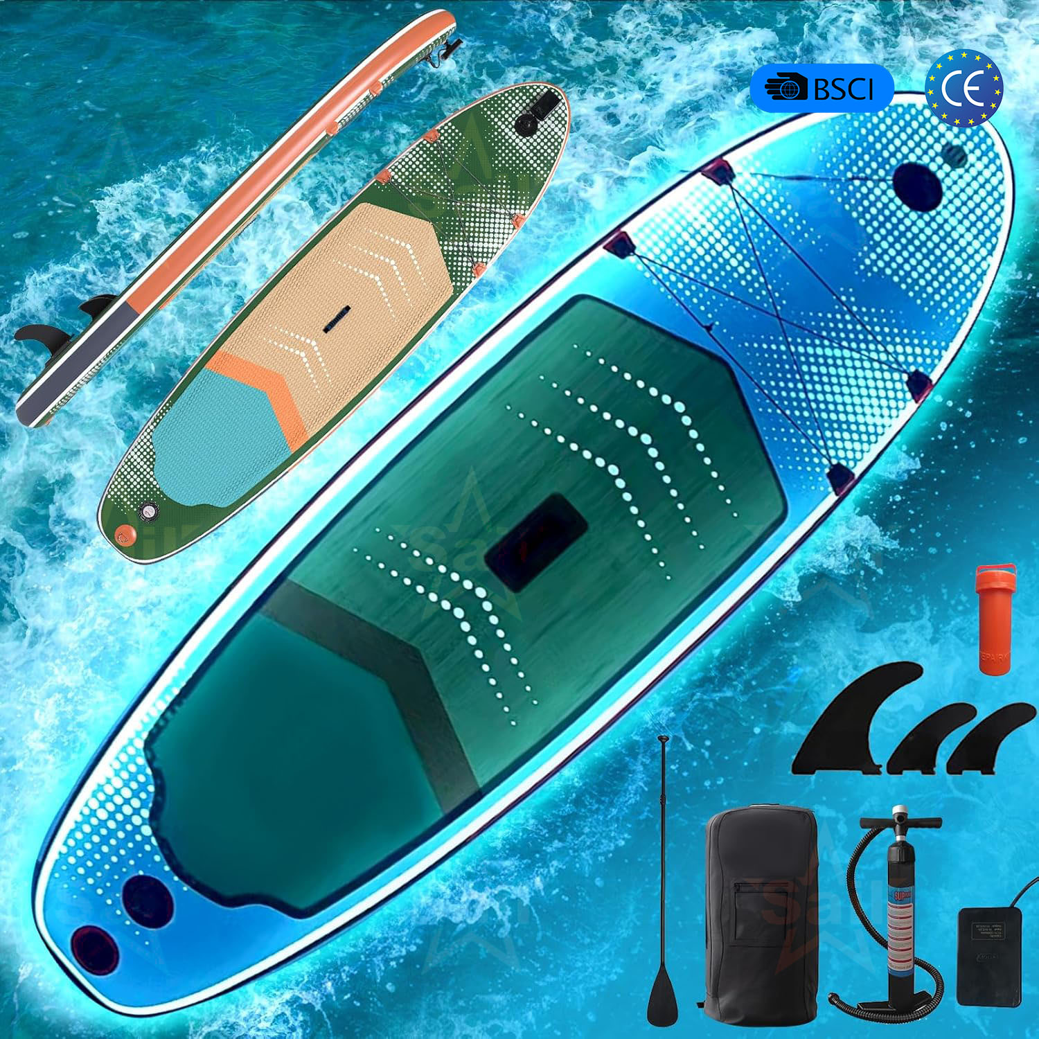 Multi-Purpose Inflatable Stand - đánh giá và giá Fishing Backpack