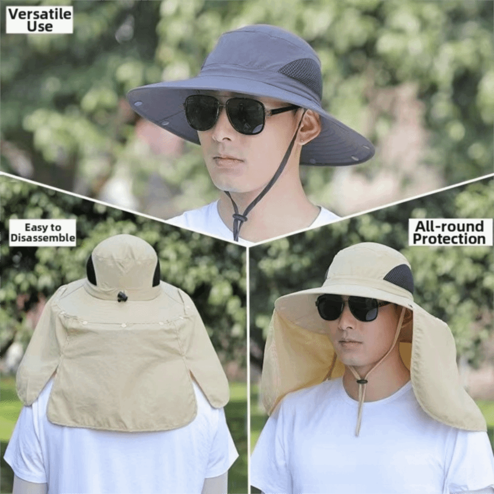 Fashion Cloth Men Sun Hat Big  - đánh giá và giá Fishing Hat