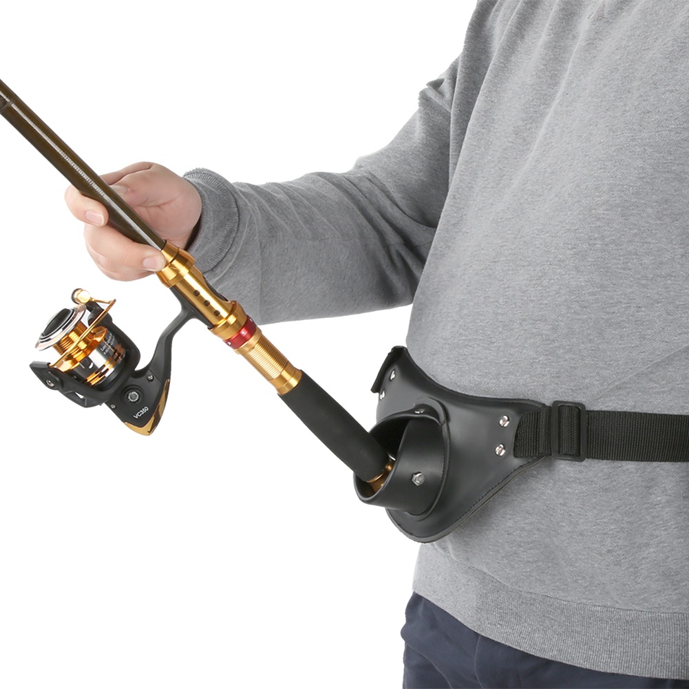 Black PU Leather Adjustable Ro - đánh giá và giá Fishing Belt