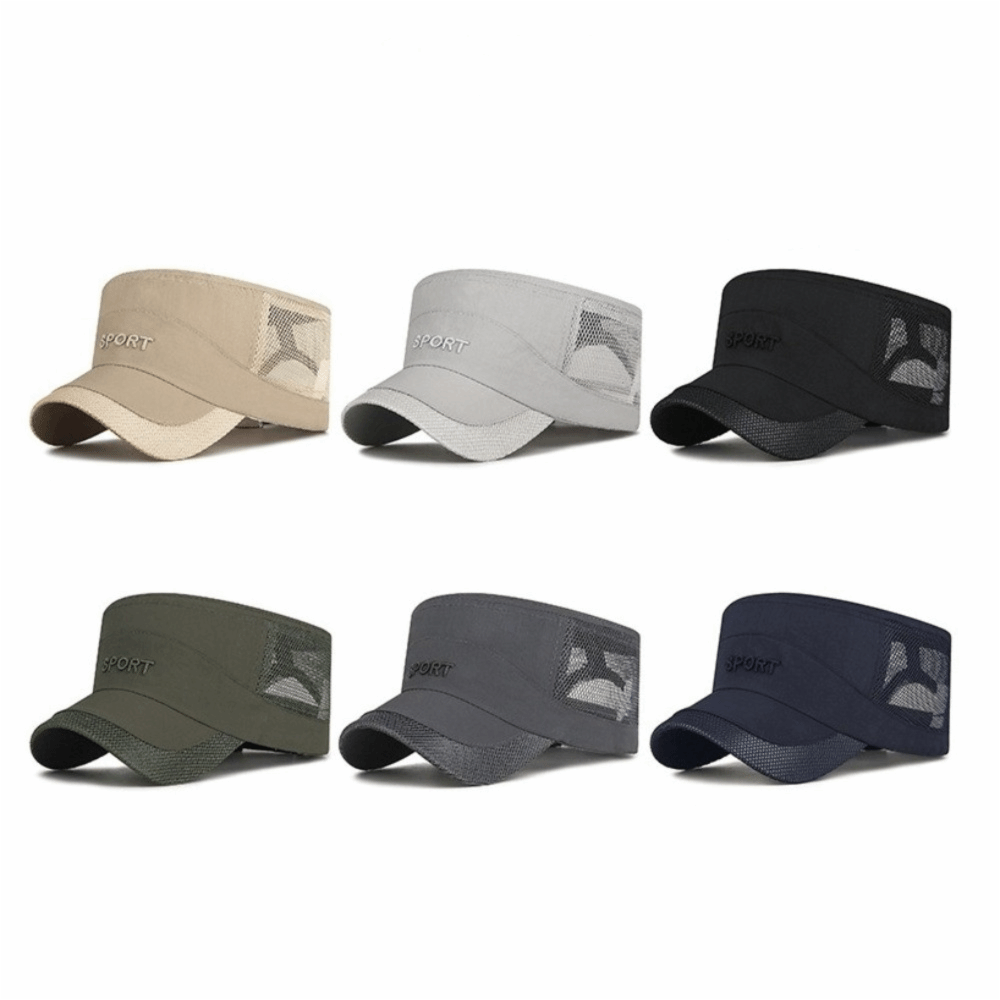 Cool Adjustable Flat Top Cap B - đánh giá và giá Fishing Hat