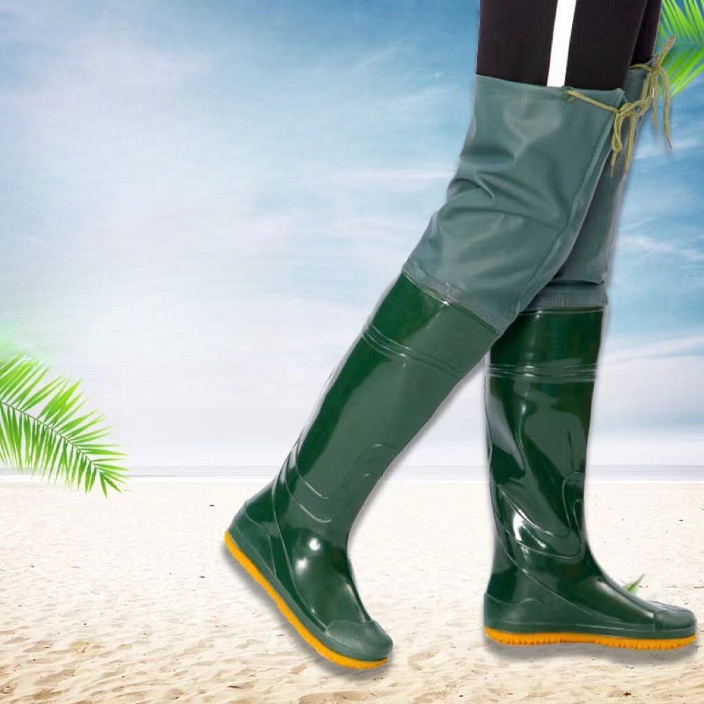 Unisex Over Knee Waterproof Fa - đánh giá và giá Fishing Waders